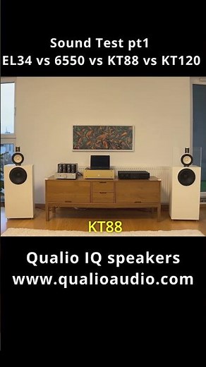 EL34 vs 6550 vs KT88 vs KT120 - Sound Test