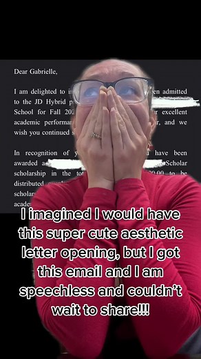 Celebrating Acceptance to Law School with a Conditional Scholarship