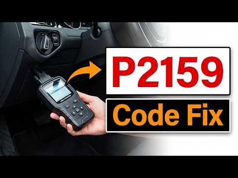 How To Fix P2159 Code - Vehicle Speed Sensor B Performance Repair And Diagnosis Guide