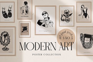 Modern Art Prints Posters, an Object Graphic by iStar Design