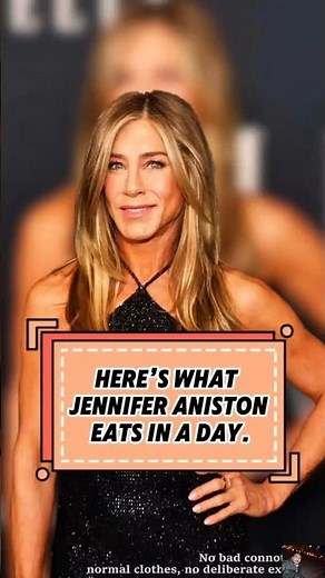 HERE'S WHAT JENNIFER ANISTON EATS IN A DAY. #entertainmentnews #viralvideo #hollywood #celebritynews