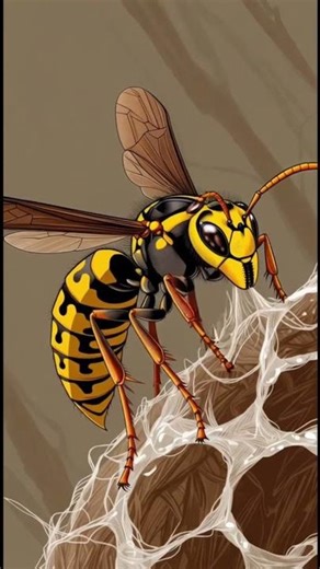 How do hornets build their nests 🐝