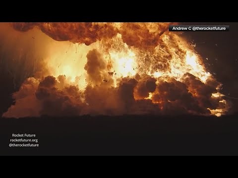 SpaceX Starship rocket explodes on the launch pad in South Texas