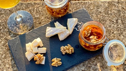Pickled Walnuts in Brandy | You Will Never Eat Cheese Again Without These Nut Preserves in Brandy