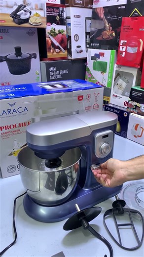 Karaca Stand Mixer 6.5L and Digital Timer display