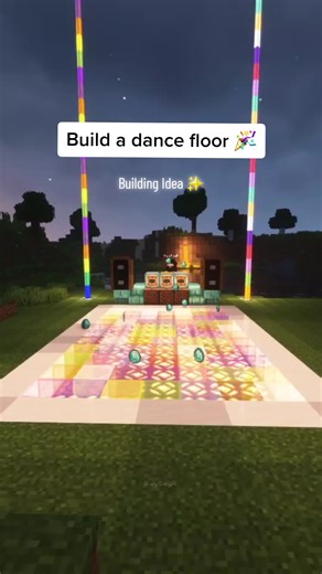 Build a Minecraft Dance Floor with Observers | Building Idea