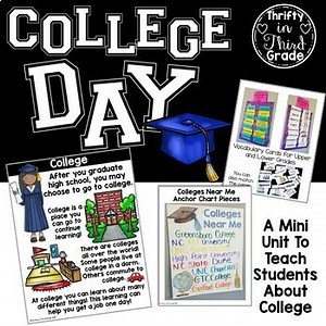 Learn About College Day Fun After State Testing Activities Classroom Theme Day