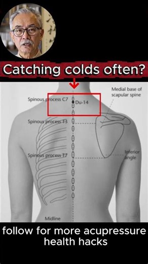 Catching colds often? #acupressure #naturalhealing #colds