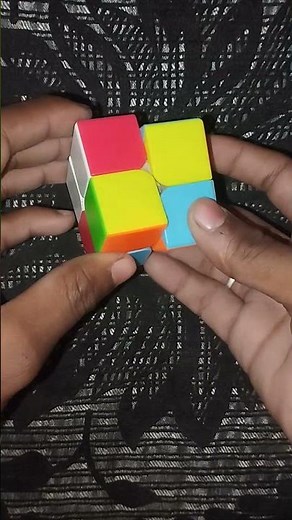 2×2 Cube Solve in 1 Layer Beginner Trick.