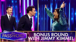 Jimmy Fallon & Jimmy Kimmel team up in the Password Bonus round to try and guess as many passwords as they can to help Leilani win $25,000! #PASSWORD #Jimmys | The Tonight Show Starring Jimmy Fallon