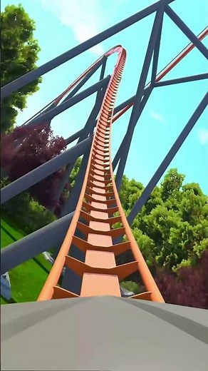 Stratos is a huge 430ft B&M Strata roller coaster with an inclined launch