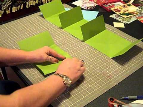 Cardstock Mini Album - fast to make, cute little gift!