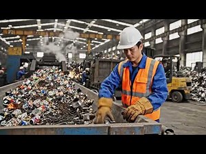 Making Iron from Scrap | Step-by-Step Factory Process