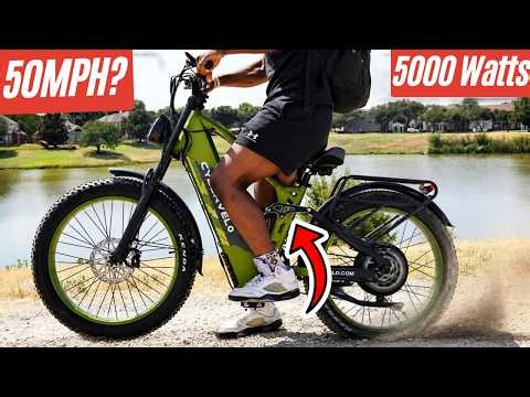 Is FASTEST Ebike Of 2026 Any Good? Cybervelo EK9 Long Range 5000W Full Suspension EBike Review