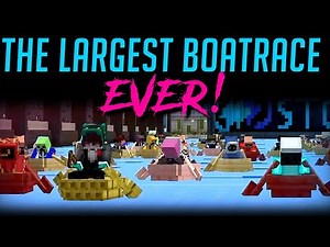 The 100 Player Minecraft Boat Race. | Trailer