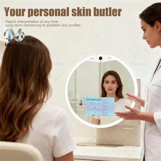 2026 AI Smart Skin Analyzer Mirror Facial Care Device Skin Test Magic Mirror Professional Beauty