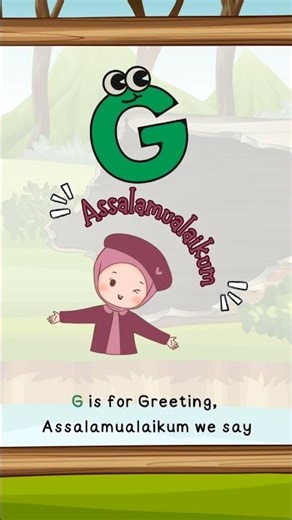 muslim alphabet song #kidslearning #viralvideo #viralshort