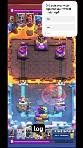 Winning the IMPOSSIBLE Matchup! 😱 (Rigged Matchmaking?) #clashroyale #cr #games