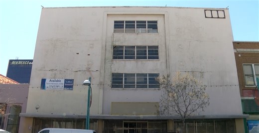 Gizmo building in downtown Albuquerque being turned into art workspace and housing