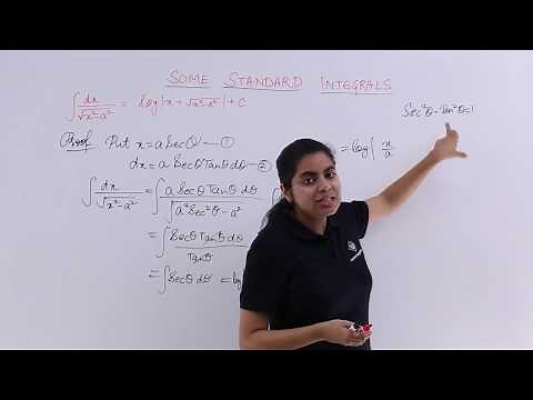Class 12th – Integral of 1/sqrt (x^2 - a^2) | Integrals | Tutorials Point