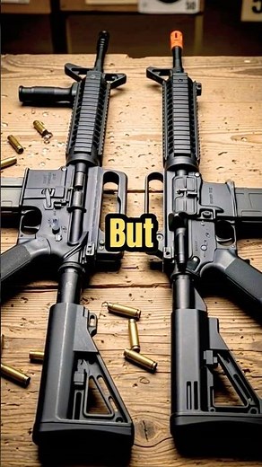 AR-15 vs Airsoft AR-15 | Accuracy Test Explained. #facts