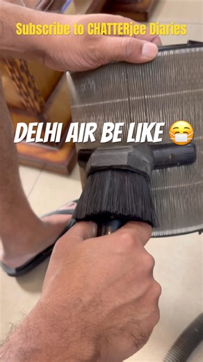 THIS is What Delhi Air Does to Your Dyson Filter!#shorts #youtubeshorts #cleaning #ytshorts #shocked