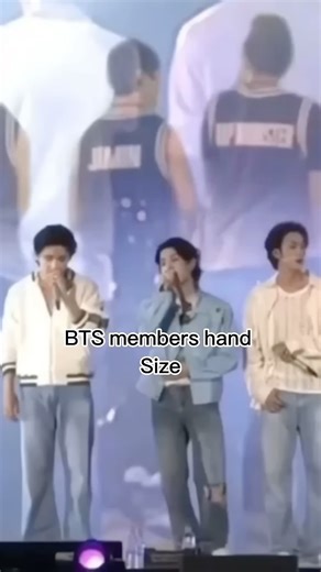 BTS Hand size #bts #btsmember #edit #fyp