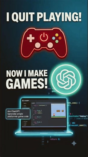 I Quit Gaming to Build My Own Games with ChatGPT!