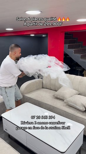 132K views · 1.1K reactions | Salon importé à 300.000F à Home Deluxe N1 d’électroménager & l’ameublement à la Riviera 2 Anono carrefour garage en face de la station Shell #foryoupage #funny #fyp #homedeluxe | Home Deluxe | Facebook