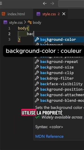 CSS background-color