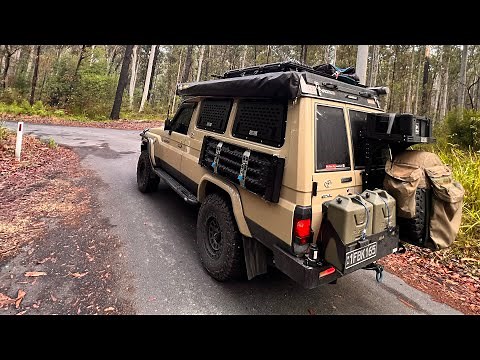 Toyota 78 serious Troopy Maxtrax Table Installation