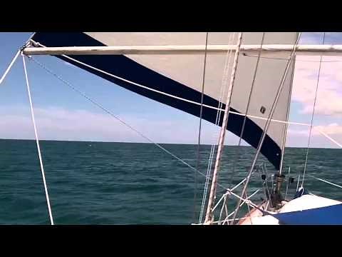 Whisker pole sailing