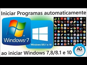 Como Iniciar programas automaticamente junto com PC