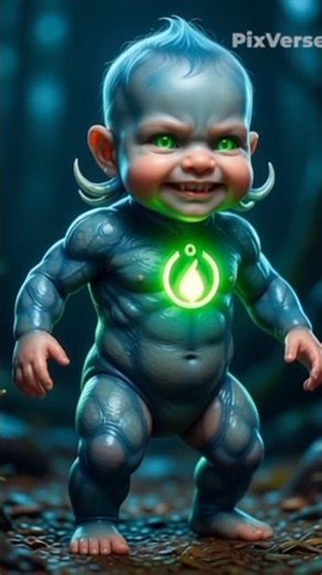 Baby Turns Into Ripjaws Alien 🐟 | Omnitrix Transformation #Shorts #Ben10