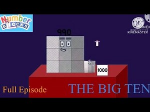 Numberblocks 10 Versión - The Big Ten (Complete Episodes)