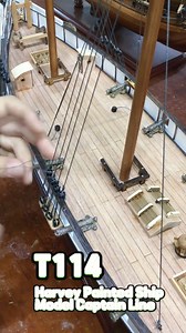 The netting process for T014 – Cutty Sark Small (Fully Assembled | Captain Line) 🛠️⛵ Every detail is meticulously handcrafted, ensuring precision and the true spirit of classic maritime craftsmanship ✨ #OMHUSA #CuttySark #CaptainLine #Handcrafted #ShipModel #FullyAssembled | Ship Model