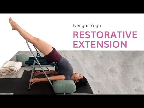 Restorative Extension-Deep Relaxation with Props-Iyengar Yoga with Rany