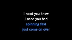 Karaoke Come On Over - Jessica Simpson - CDG, MP4, KFN - Karaoke Version