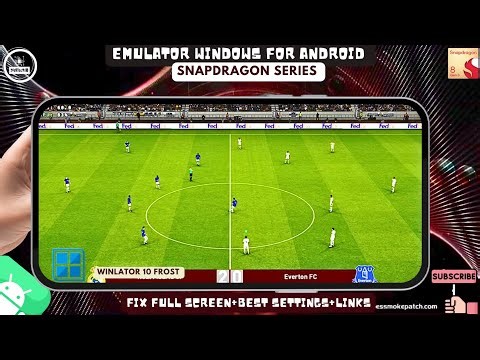 FIX FULL SCREEN | SP FOOTBALL LIFE 2025 | WINLATOR 10 FROST (ROG PHONE 8) #emulationdid