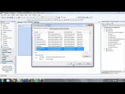 C# Tutorial 12, DotNetBar