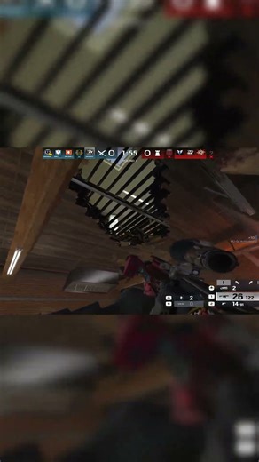 200 IQ Ram Tech #r6hub #jynzxi #r6siege #r6sace #meow #gaming #r6le #rainbowsix