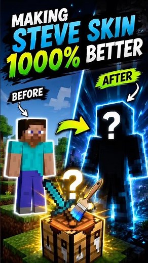 Making Steve skin 1000% better 🌟