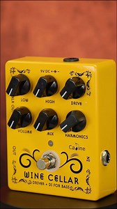Want to expand your bass guitar’s tone? The Caline Wine Cellar Bass...