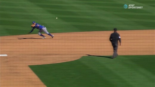 Bret Boswell hits an RBI single