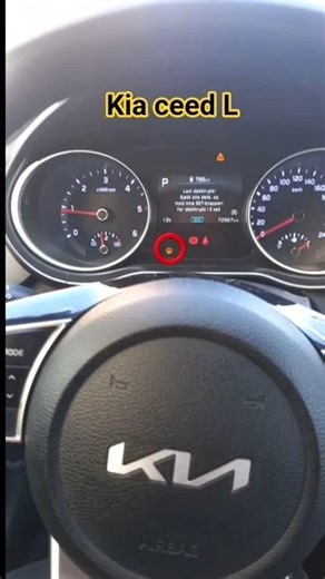 How to reset tire pressure service on a Kia Ceed L #automobile #kia_ceed #maintenance #kiaceed