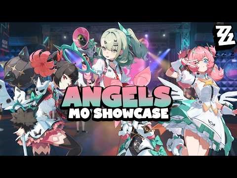The Absolute Power of the Angels of Delusion. Nangong, Aria and Sunna | Zenless Zone Zero | Hako