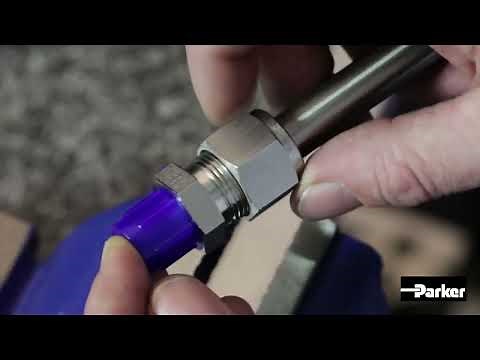 A LOK Assembly of Twin Ferrule Fitting With Preassembly Tool