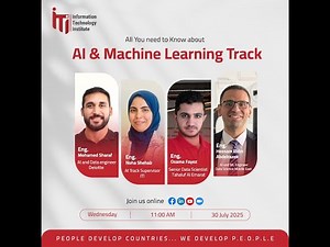 All you need to know about AI & Machine Learinig Track - ITI 9-Month Program