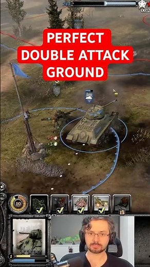 DOUBLE ATTACK GROUND! #coh2 #companyofheroes2 #shorts