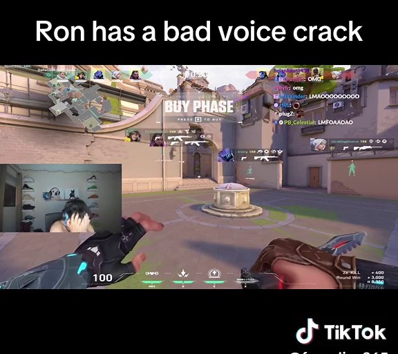 Ron’s Hilarious Voice Crack Reaction